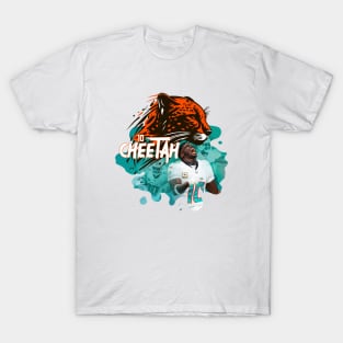 Tyreek Hill Cheetah - Miami Dolphins T-Shirt